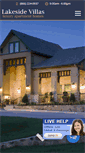 Mobile Screenshot of lakesidevillasapartmenthomes.com